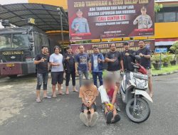 Dua Kali Beraksi Curi Mobil Pikap, Dua Pria di Padang Diringkus Tim Klewang 