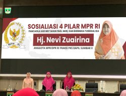 Nevi Zuairina Tegaskan Perempuan Sebagai Ujung Tombak Kebhinekaan Lewat Sosialisasi Empat Pilar Di Sumatera Barat