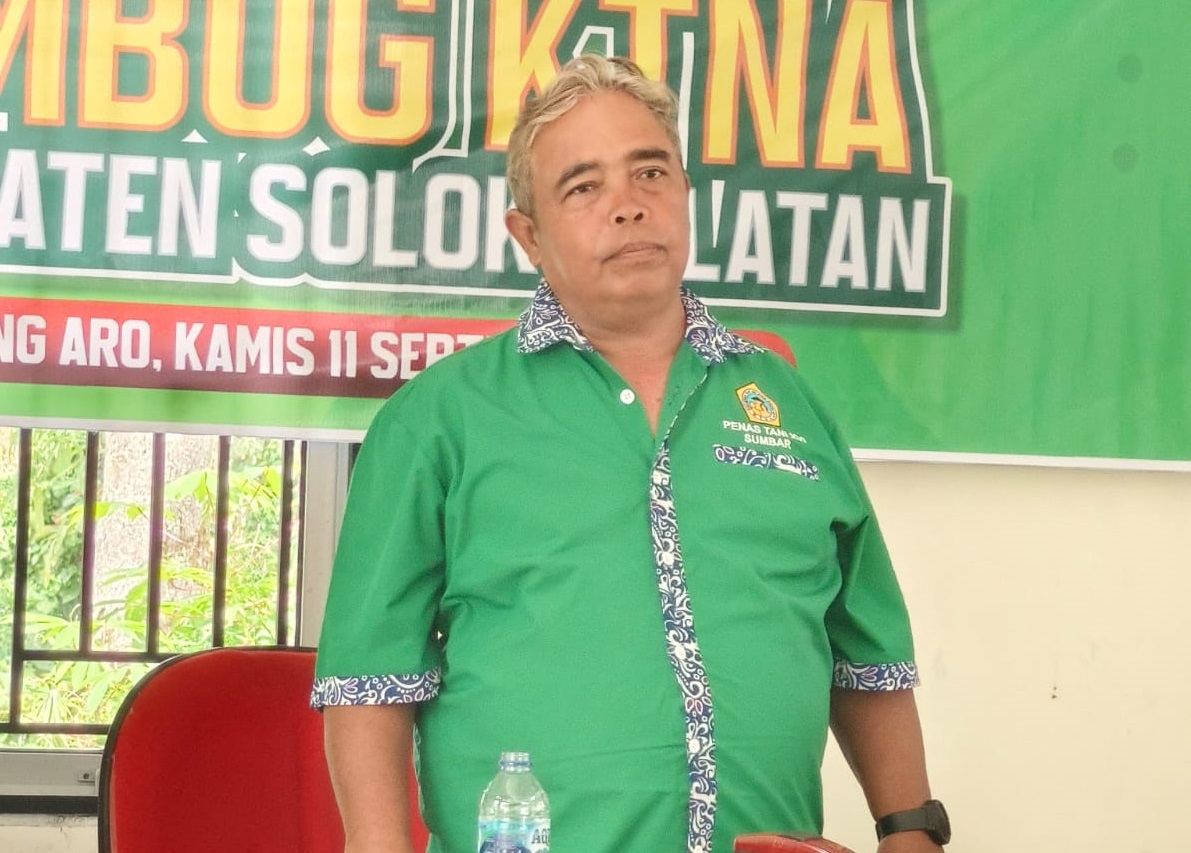 Ketua KTNA Solok Selatan Jhon Martos Ahda, S.Sos