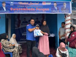 Swasembada Pangan, DPD PAN Padangpanjang Bagikan 3,5 Ton Beras