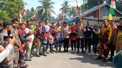 Wakil Bupati Solok Selatan H Yulian Efi, Dandim 0309 Solok Letkol, KAV. Sapta Raharja, Kabag SDM Polres Solok Selatan Henwel,Camat Pauh Duo Aig Wadenko, Wali Nagari Kapau Alam Pauh Duo Syafrianto dan pengurus ITA Sumbar Anto Japank