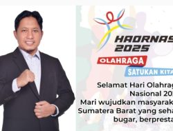 Olahraga Hari Ini dan Esok: Dari Haornas untuk Sumbar dan Indonesia