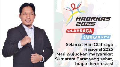 Olahraga Hari Ini dan Esok: Dari Haornas untuk Sumbar dan Indonesia
