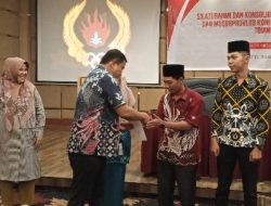 Jelang Musprovlub KONI Sumbar, Tommy Irawan Silaturahmi dengan Voters dan Anak Yatim
