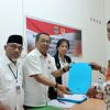 Serahkan Berkas Pendataran Tommy Irawan Resmi jadi Calon Ketum KONI Sumbar 