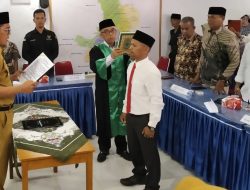 Bertabur Papan Bunga, Heri Martoni Dilantik jadi Bamus Nagari Gunung Padang Alai