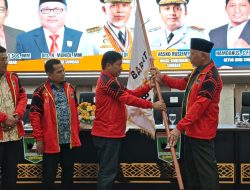 Gubernur Lepas Kontingen PON Beladiri Sumbar: “Berangkat, Bertanding, Menang!”