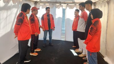 Hamdanus Panaskan Semangat Juang Atlet Judo dan Taekwondo Sumbar: “Tidak Ada Kata Menyerah!”