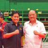 Ketua KONI Sumbar Hamdanus Bertemu Ketua Umum KONI Pusat Marciano Norman di Sela Persiapan PON Bela Diri 2025