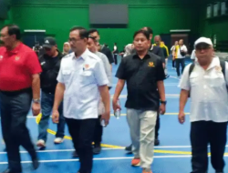 Ketua KONI Sumbar Hamdanus Dampingi Waketum KONI Pusat Tinjau Kesiapan Venue PON Beladiri di Kudus