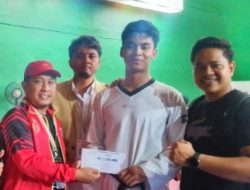 Bonus Spontan dari Ketua KONI Sumbar untuk Genta, Apresiasi Medali Perdana di PON Beladiri 2025