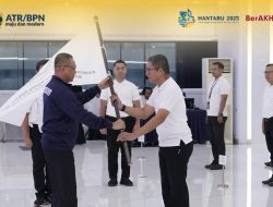 Sekjen ATR/BPN Lepas Kontingen ke PORNAS XVII KORPRI: Ukir Prestasi, Eratkan Silaturahmi, Junjung Sportivitas