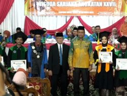 STAI YAPTIP Pasaman Barat Kembali Wisuda 127 Lulusan