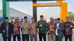 Kepala Kemenag Solok Selatan Fitriyoni, SH., MH saat mengikuti MQK International di Kabupaten Wajo, Provinsi Sulawesi Selatan.