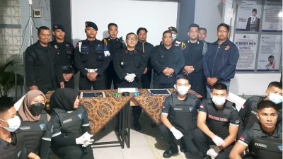 Kepala Rutan Kelas IIB Padangpanjang Torkis Freddy Siregar usai penggeledahan Blok Hunian WBP Rutan Padangpanjang.