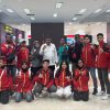 Dilepas Ketua Umum FORKI, Atlet Karate PON Beladiri Diminta Jaga Nama Baik Sumbar