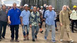 Kunjungan ke pabrik manufaktur Kunango Jantan Group, dipimpin Ketua Umum Ilham Habibie, didampingi Ketua Badan Keahlian Mesin Indonesia Insannul Kamil dan Ketua Pelaksana Rakernas Tahun 2025 Prof. Is Prima Nanda beserta panitia dan peserta Rakernas.