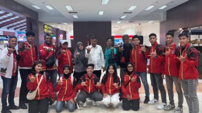 Semangat Membara! Tim Karate Sumbar Siap Berlaga di PON Beladiri Kudus