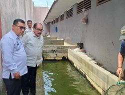 Tinjau Fasilitas, Anggota DPR-RI Komisi XIII Shadig Pasadigoe Sidak Rutan Padangpanjang