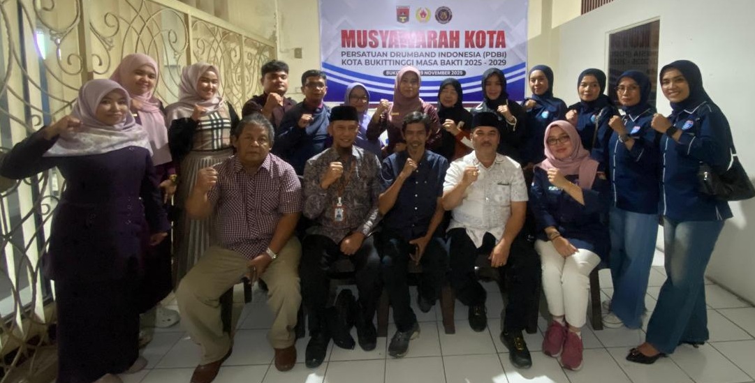 M. Nur Idris kembali dipercaya sebagai Ketua PDBI Kota Bukittinggi Periode 2025-2029, setelah Muskot yang dilaksanakan Rabu (19/11/2025)