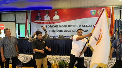 Sah! M. Adli Terpilih Aklamasi Pimpin KONI Pessel 2025–2029