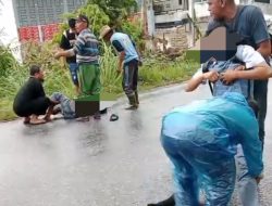 Hendak Mendahului Truk Motor Pelajar di Solok Slip di Aspal Licin, Satu Tewas dan Satu Luka-luka 