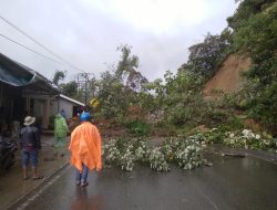 Longsor Beruntun Terjang Jorong Campago, Nagari Malalak Utara, Kabupaten Agam