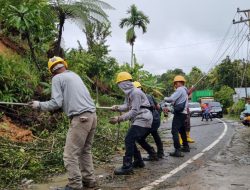 PLN Sumatera Barat Kerahkan Ratusan Personel Perkuat Siaga Kelistrikan akibat Cuaca Ekstrem