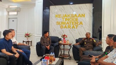 Trio Pimpinan KONI Sumbar ‘Sowan’ ke Kajati: Komitmen Bersihkan Tata Kelola Olahraga
