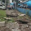 Trotoar Depan RS Jantung dan Transmart Memprihatinkan, Ancaman Nyata bagi Keselamatan Pejalan Kaki
