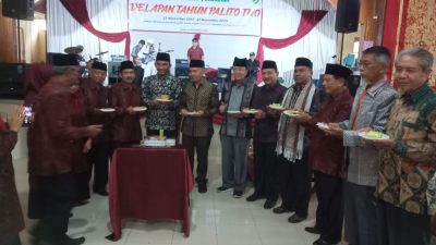 Kemeriahan peringatan delapan tahun Palito Tuo Padangpanjang yang dilaksanakan di Gedung M Syafei Padangpanjang, Sabtu (22/11/2025).