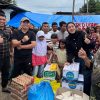 Ade Putra Salurkan Bantuan di Sasak Ranah Pasisie