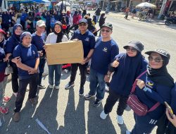 Ratusan Peserta Ikuti Jalan Sehat Restorasi  DPD NasDem Limapuluh Kota