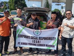 PT. RPSM Salurkan Bantuan untuk Korban Bencana