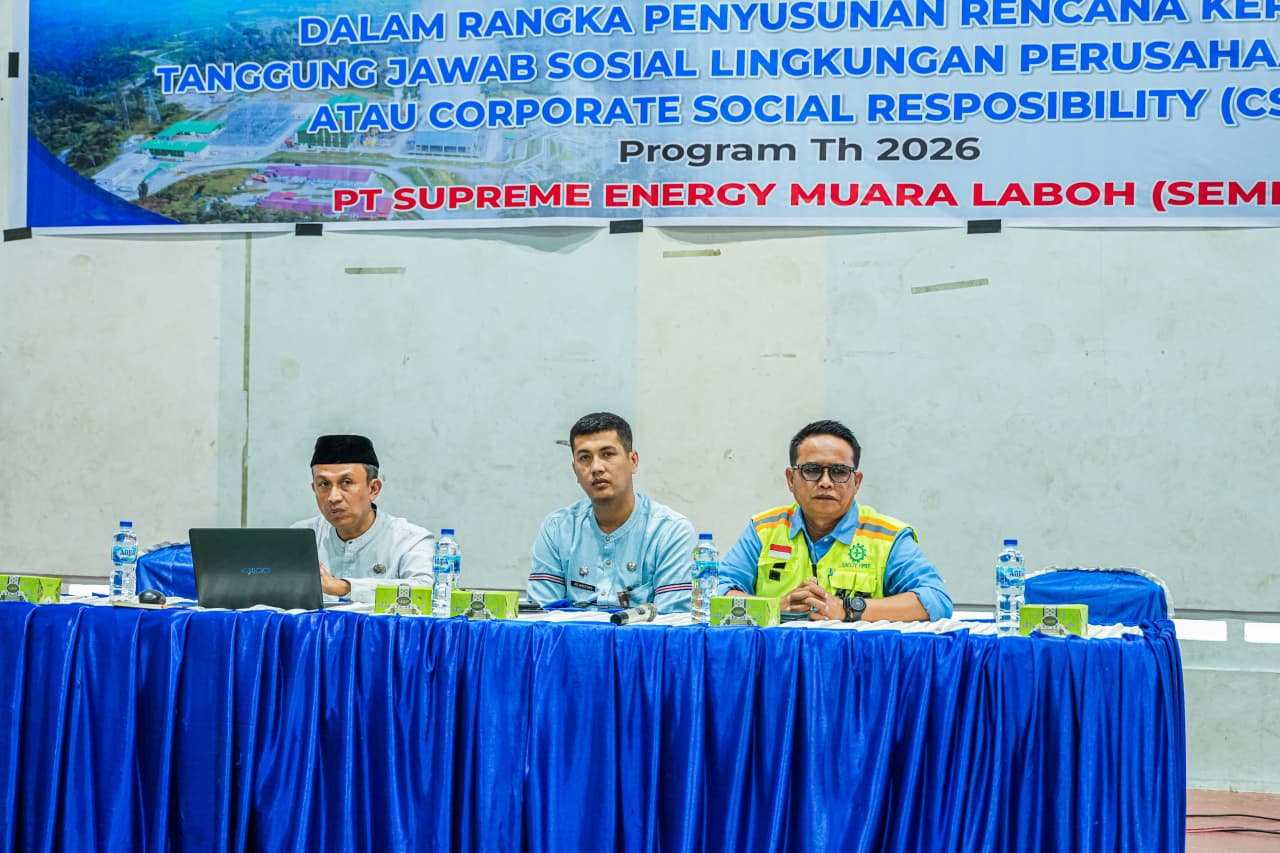 Kegiatan Stakeholder Metting PT. SEML guna menampung aspirasi dan usulan yang belum terakomodir dalam kegiatan Pemerintah melalui program CSR 2026