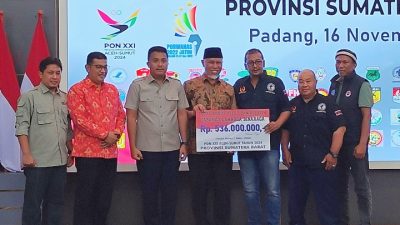 Binaraga Apresiasi Penuh Pencairan Bonus: “Ini Bukti Komitmen Gubernur dan Ketua KONI Sumbar”