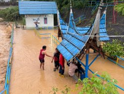 Intensitas Hujan Tinggi, Intake Perumda AM Padang Tertimbun Lumpur