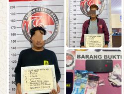 Tak Berkutik! Dua Pelaku Sabu Diringkus Satresnarkoba Sijunjung di Pelangki