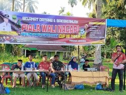 Nagari Ambuang Kapua Gelar Liga Sepakbola Wali Nagari Cup