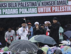 Dihadiri Penyanyi Opick, Padangpanjang Galang Donasi Rp310 Juta untuk Palestina