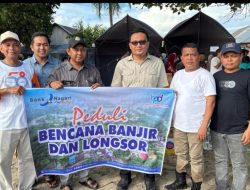 Bank Nagari Cabang Simpang Empat Kembali Bantu Korban Terdampak Bencana