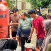 Muharlion Salurkan Air Bersih ke Warga