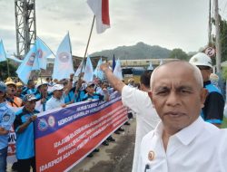 Aksi Damai FSPTI Teluk Bayur: Buruh Suarakan Kepastian Regulasi di Tengah Aktivitas Pelabuhan