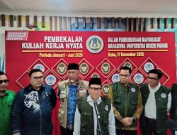 Muhaimin Tantang Mahasiswa KKN UNP Tulis Solusi Kemiskinan Desa