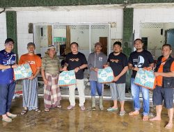 Relawan BUMN BNI Wilayah 02 dan BNI Cabang Padang Renovasi Masjid di Malalak Agam