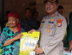 Galang Bantuan, Kepedulian Kapolres Patut Diacungi Jempol