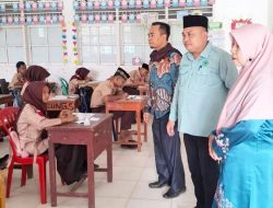 Ditinjau Kepala Kemenag,Kepala MTsN 6 Solok Selatan Ucapkan Terimakasih 