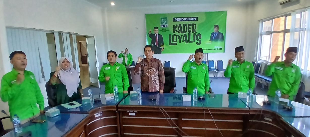 Kegiatan Pendidikan Kader Pertama Kader Loyalis yang dilaksanakan DPC PKB Kabupaten Pasaman Barat, Selasa (02/12/2025).