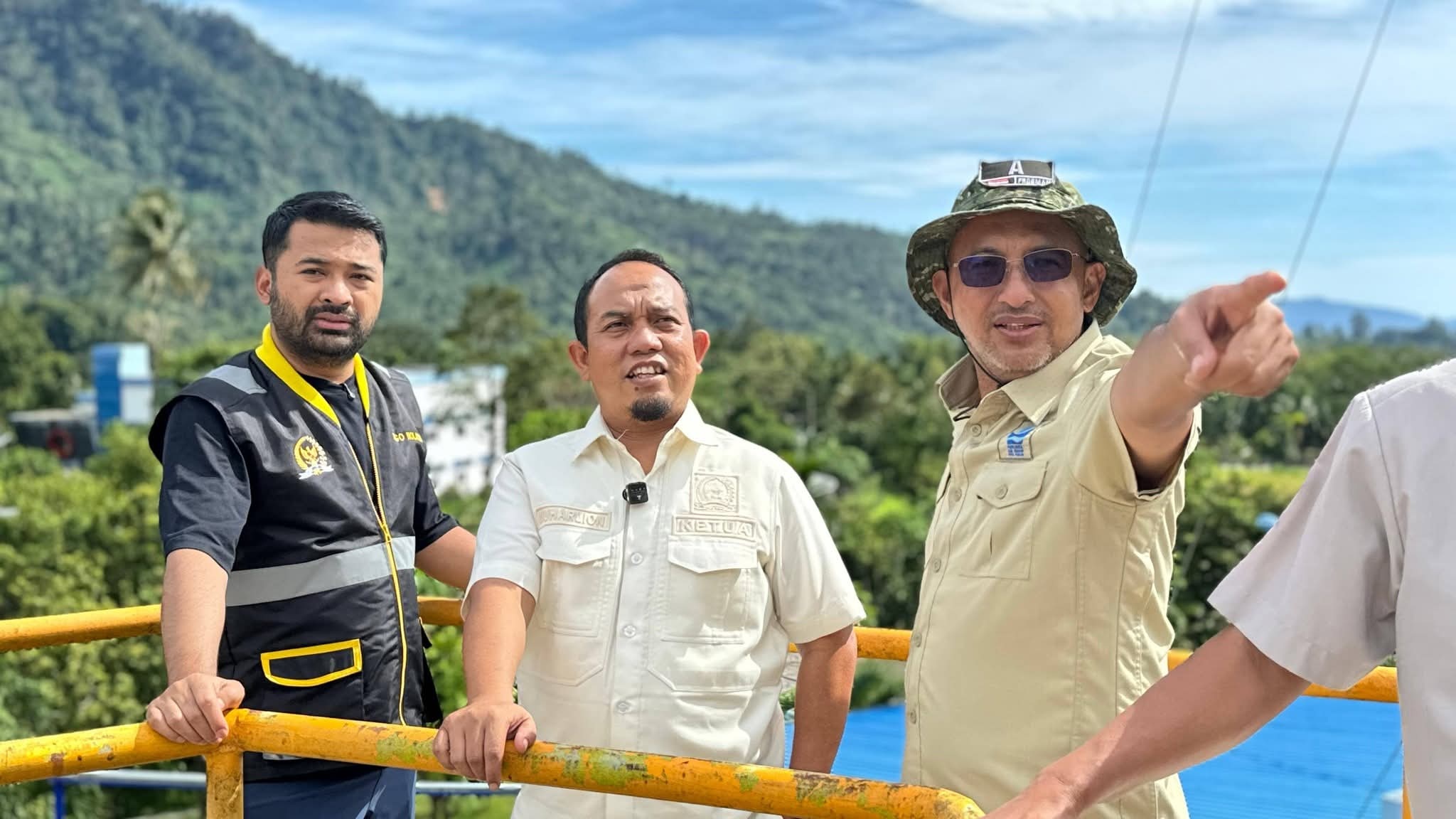 Ketua DPRD mengunjungi Intake Palukahan dan IPA Taban yang melayani kebutuhan air bersih di wilayah Utara.