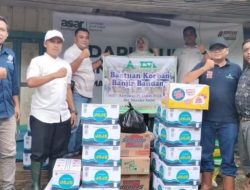 Bantuan Sembako PT. LIN Diantarkan Langsung ke Lokasi Bencana